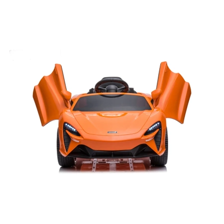 Pojazd na akumulator Mclaren Artura pomarańczowy dla dzieci