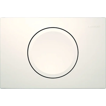 GEBERIT Przycisk uruchamiający Delta15, przedni, biały-alpin