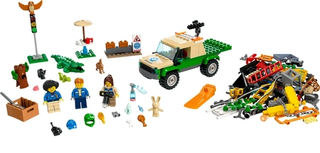 LEGO City - Misja ratowania dzikich zwierząt 60353
