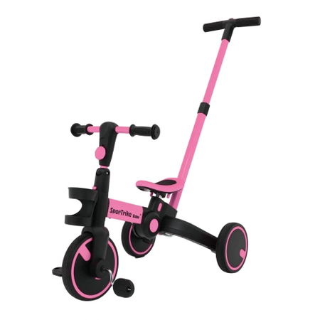 Rowerek Happy Bike 3w1 Sportrike różowy dla dzieci