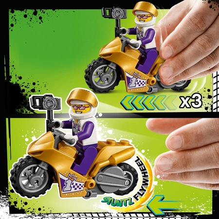 LEGO City - Selfie na motocyklu kaskaderskim 60309
