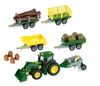 Klein Traktor John Deere do skręcania + mega zestaw