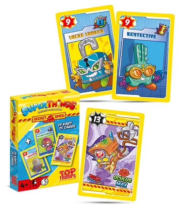 WINNING MOVES Top Trumps Piotruś Super Things