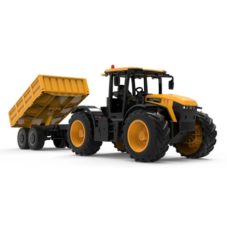 DOUBLE EAGLE Traktor JCB Fastrac 4220 z przyczepą RC DO-E683