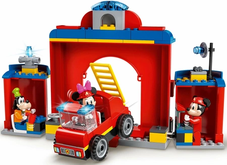 LEGO Disney - Remiza i wóz strażacki Myszki Miki i przyjaciół 10776
