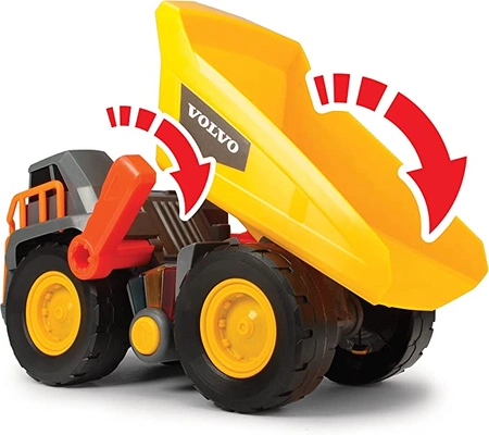 Wywrotka Volvo ze światłami i dźwiękiem