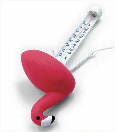 Basenowy termometr pływający - flaming