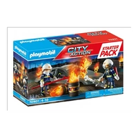 Playmobil Zestaw City Action 70907 Starter Pack Ćwiczenia Straży Pożarnej