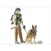 BRUDER Figurka leśnika z psem 62660