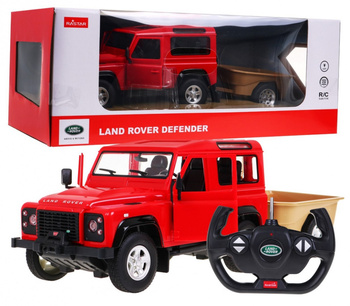 Land Rover Defender RASTAR Model 1:14 Zdalnie sterowane auto terenowe + Pilot 2,4 GHz