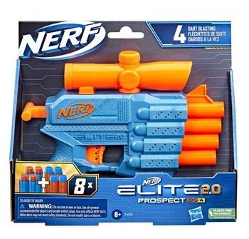 HASBRO Wyrzutnia Nerf Elite 2.0 Prospect QS-4