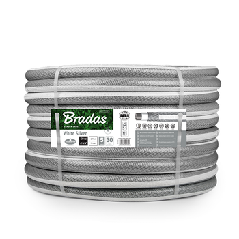 BRADAS Wąż ogrodowy NTS WHITE SILVER 3/4" - 50m