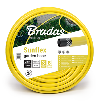 BRADAS Wąż ogrodowy SUNFLEX 3/4" - 25m