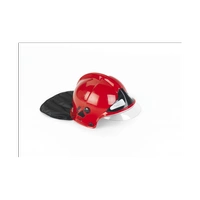 Klein 8901 Hełm strażacki czerwony MSA z opuszczaną szybką