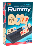 Logiczna gra liczbowa Rummy dla dzieci dorosłych Rodzinna rozrywka + Nauka matematyki