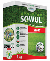 SOWUL&SOWUL Mieszanka traw gazonowych Sport - karton 1kg