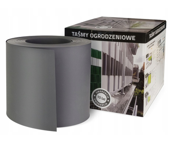 THERMOPLAST Taśma ogrodzeniowa Basic RAL7016 grafit 19cm x 26 m