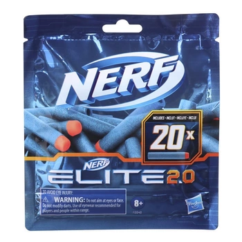 HASBRO Strzałki Nerf Elite 2.0 20 sztuk