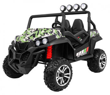 Grand Buggy Strong Lift dla dzieci Moro + Napęd 4x4 + Pilot + Bagażnik + Radio MP3 + LED