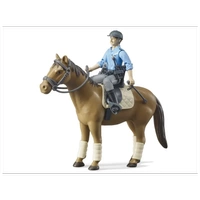 BRUDER Figurka policjanta na koniu 62507
