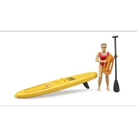 BRUDER Figurka ratowniczki wodnej na desce 62785