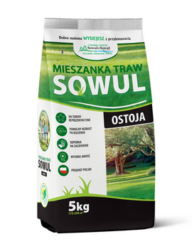 SOWUL&SOWUL Mieszanka traw gazonowych Ostoja - worek 5kg