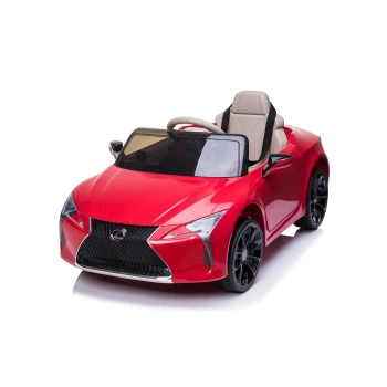 Pojazd na akumulator Lexus LC500 czerwony dla dzieci