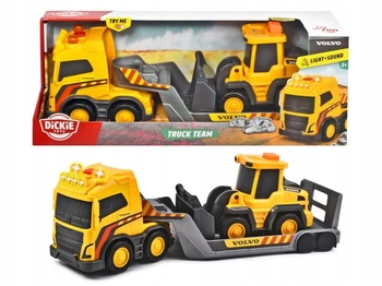 Construction Volvo Truck Team 32 cm ze światłami i dźwiękiem