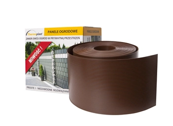 THERMOPLAST taśma ogrodzeniowa CLASSIC LINE RAL 8011 brązowa 19cm x 26 m