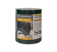 THERMOPLAST Taśma ogrodzeniowa Lite Tape 19cmx35 m RAL6005 + 20 szt klipsów