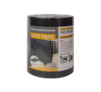 THERMOPLAST Taśma ogrodzeniowa Lite Tape 19cm x 35 m RAL7016 + 20 szt klipsów